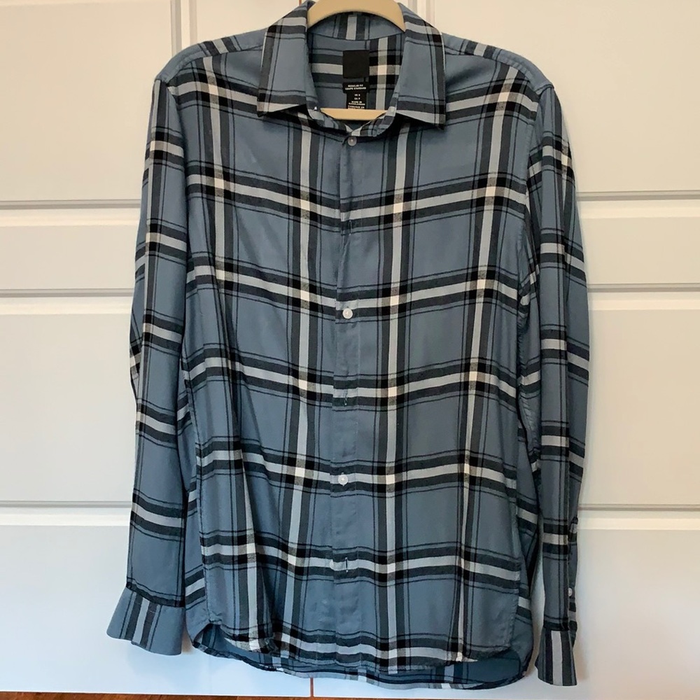 Plaid button down from H&M